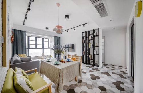 97㎡北歐風(fēng)住宅 簡約文藝交織，滿屋從容舒適的藝術(shù)氣息